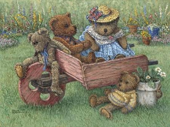 Amys Bears Canvas Art - Janet Kruskamp (18 x 24)