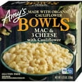 thumbnail image 1 of Amys Macaroni and 3 Cheese with Cauliflower Bowl, 8.25 Ounce -- 12 per case., 1 of 4