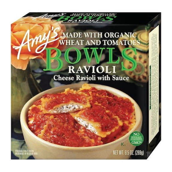 Amys Organic Cheese Ravioli, 9.5 Ounce -- 12 per case