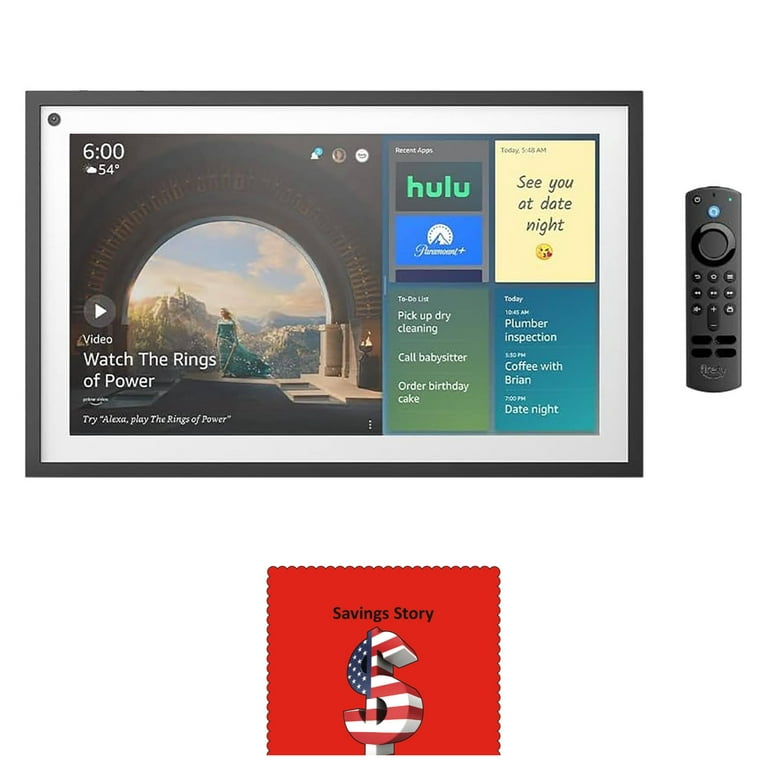 Echo Show 15 - Full HD 15.6 smart display with Alexa and Fire TV  built in