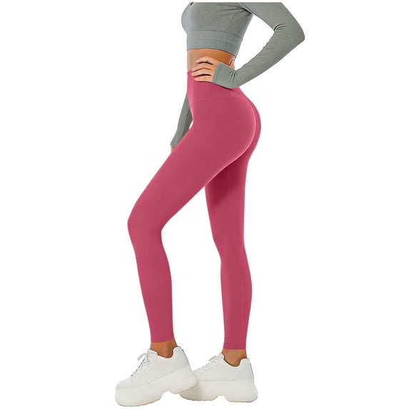 Amzcrzy Leggings for Women High Waisted Tummy Control Womens Sweatpants Versatile Casual Solid Color Workout Yoga Pants Comfortable Stretch Full Length Running Leggings 3XL