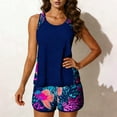thumbnail image 1 of Amzcrzy Tankini Swimsuits for Women 2026 Casual Hawaii Floral Two Piece Bathing Suits with Boy Shorts ,Plus Size Tankini Set with Padded Cups, 1 of 7