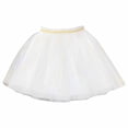 thumbnail image 1 of Amzcrzy Tutu for Toddler Girls Eye-Catching Elastic Waistband Puffy Tulle Skirt Irregular Sequin Starfish Print Sparkly Mesh Skirt for Dance Daily Wear, 1 of 4