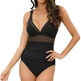 Walmart tummy control swimsuits 2025