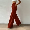 thumbnail image 1 of Amzcrzy Women Sweat Pants with Side Pockets Elastic High Waisted Women'S Sweatpants Casual Solid Color Sweatpants for Women Comfy Versatile Wide Leg Pants, 1 of 8