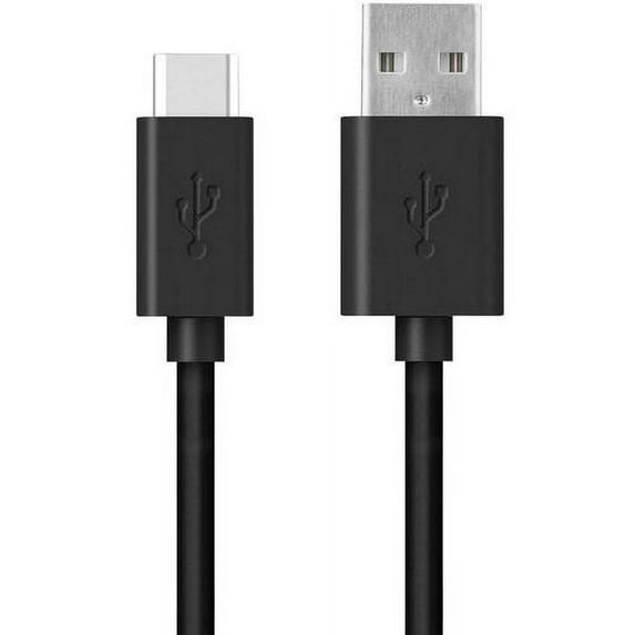 Amzer Type A to USB Type C Reversible Super-Speed Fast Data Sync and Charging Cord, 9"