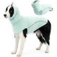 thumbnail image 1 of Amztom Ice Sensation Dog T-Shirt, UPF 50+ Sun Protection Cooling Vest for Summer, High Elastic with Adjustable Buckle & Hind Leg Strap, Reflective, Blue, XL, 1 of 7