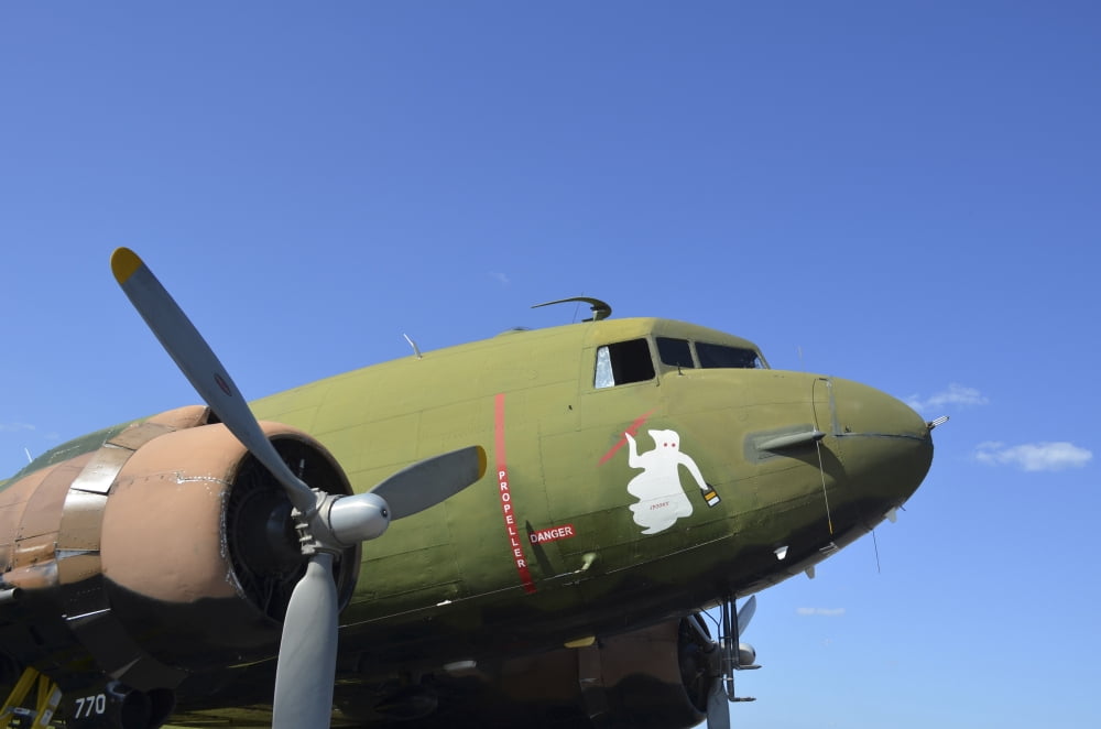An AC-130U Spooky gunship Canvas Art - Stocktrek Images (35 x 23)