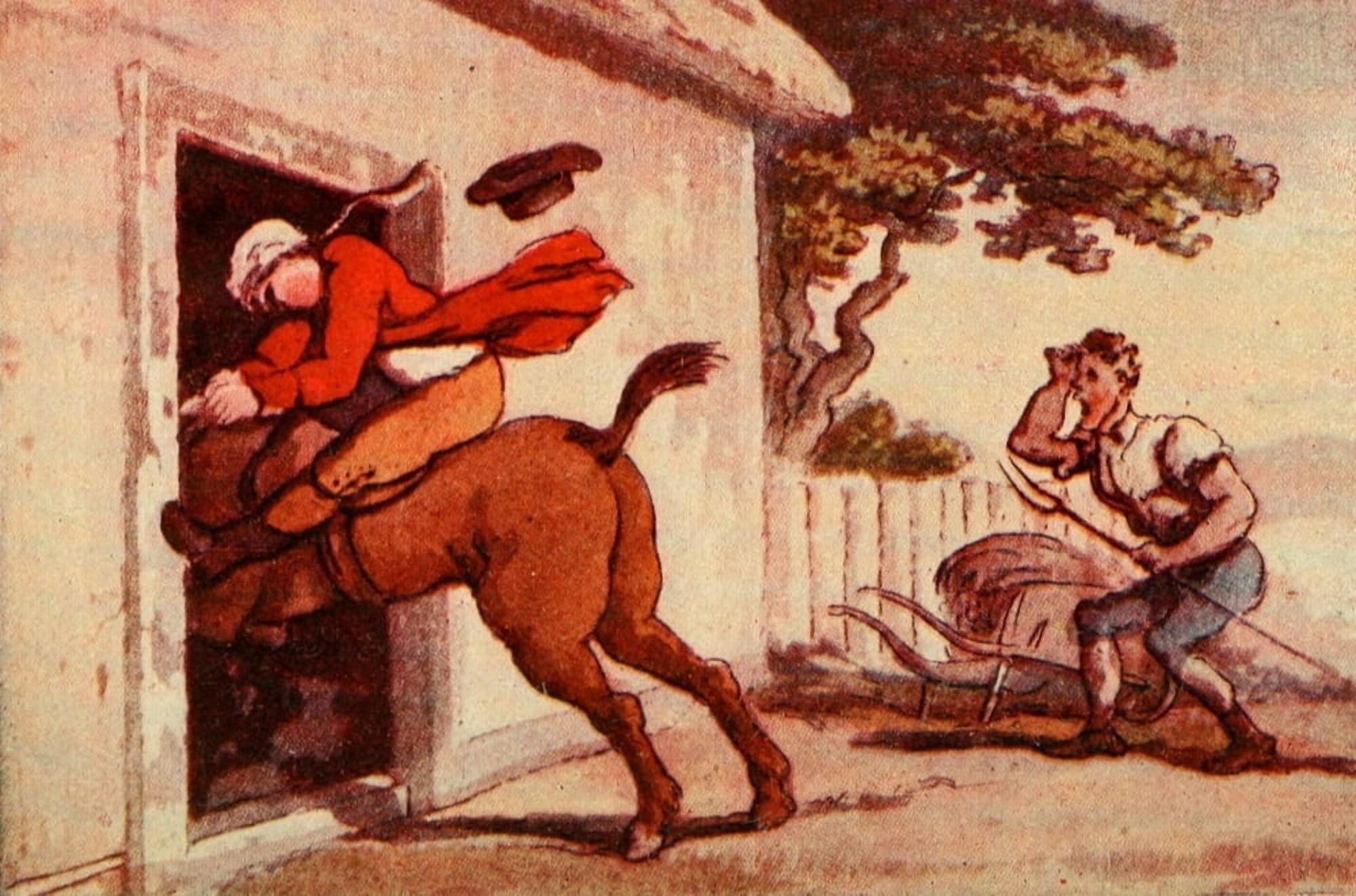 An Academy for Grown Horsemen 1905 How to stop your horse at pleasure Canvas Art - Unknown (24 x 36)