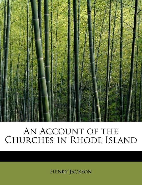 An Account of the Churches in Rhode Island (Paperback)