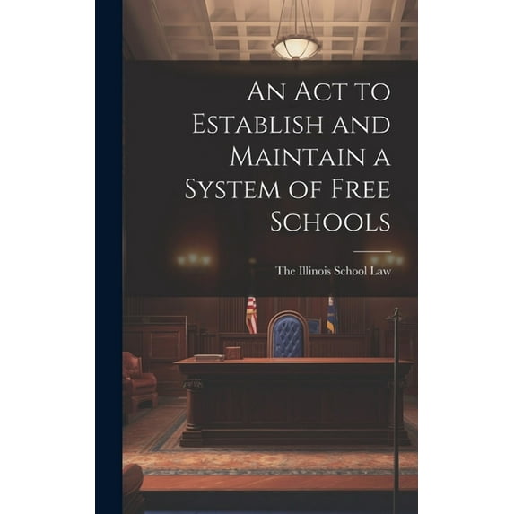 An Act to Establish and Maintain a System of Free Schools, (Hardcover)