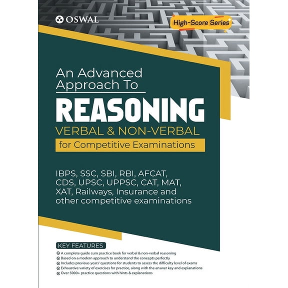 An Advanced Approach to Verbal & Non-Verbal Reasoning for Competitive Exams, (Paperback)