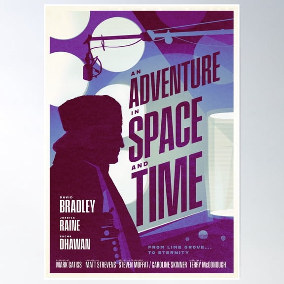 An Adventure In Time And Space Poster Wall Art, Modern Wall Decor, 24x36 UNFRAMED