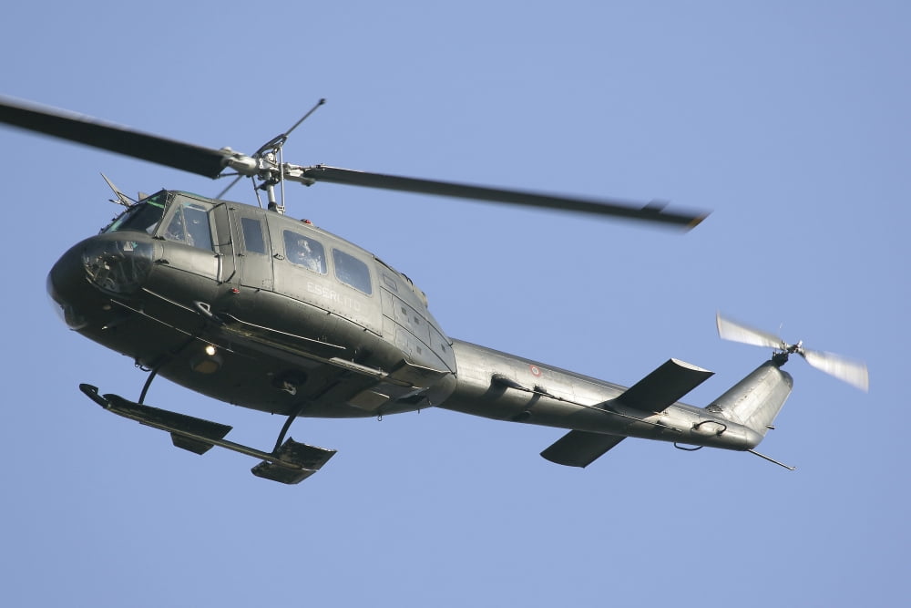 An Agusta-Bell 205A-1 of the Italian Army Canvas Art - Luca NicolottiStocktrek Images (17 x 12)