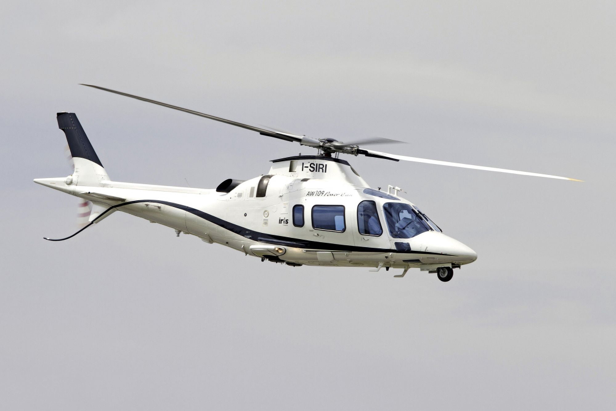 An Agusta Westland A109 Power Elite helicopter Canvas Art - Luca NicolottiStocktrek Images (18 x 12)