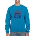 thumbnail image 1 of An All American Dad Sweatshirt Men -Image by Shutterstock, Male x-Large, 1 of 4