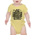 thumbnail image 1 of An All American Girl Bodysuit Infant -Image by Shutterstock,  Newborn, 1 of 4