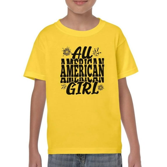 An All American Girl T-Shirt Juniors -Image by Shutterstock, x-Large