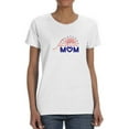 thumbnail image 1 of An All American Mom T-Shirt Women -Image by Shutterstock, Female x-Large, 1 of 4