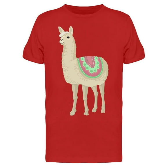 An Alpaca Standing T-Shirt Men -Image by Shutterstock, Male Medium