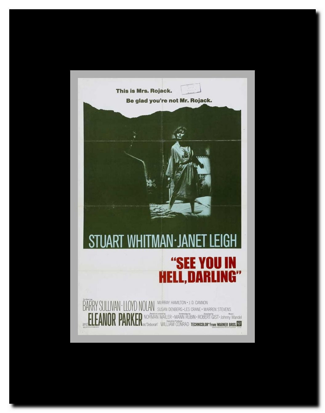 An American Dream Framed Movie Poster