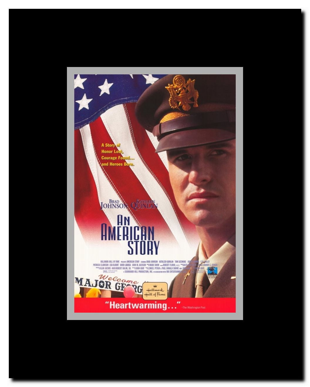 An American Story Framed Movie Poster