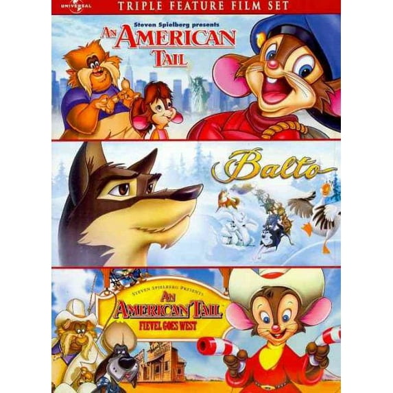 An American Tail / Balto / An American Tail: Fievel Goes West (DVD)