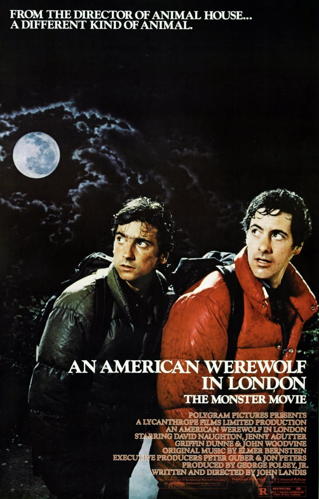 An American Werewolf In London Canvas Art - (24 x 36)