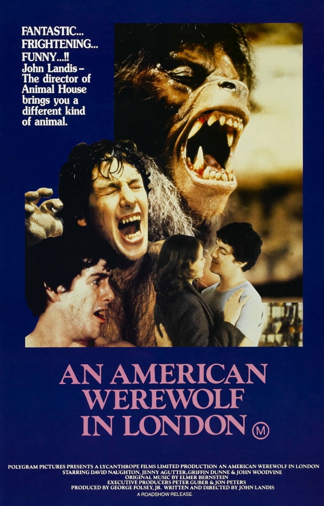 An American Werewolf In London Canvas Art - (24 x 36)