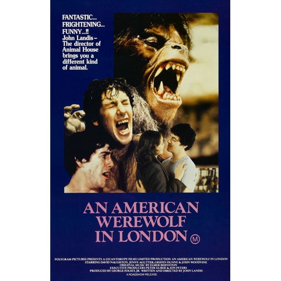 An American Werewolf In London Fine Art Print (18 x 24)