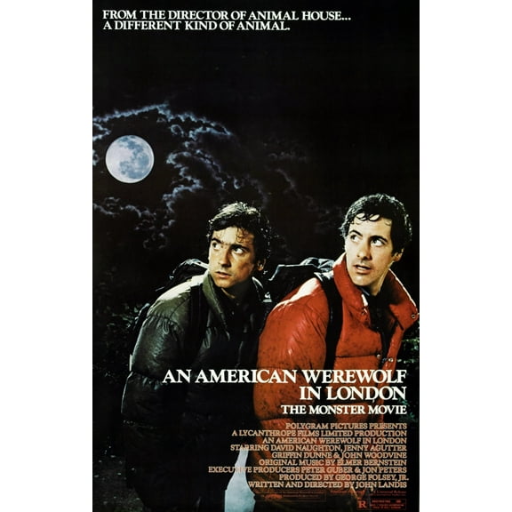 An American Werewolf In London Fine Art Print (24 x 36)