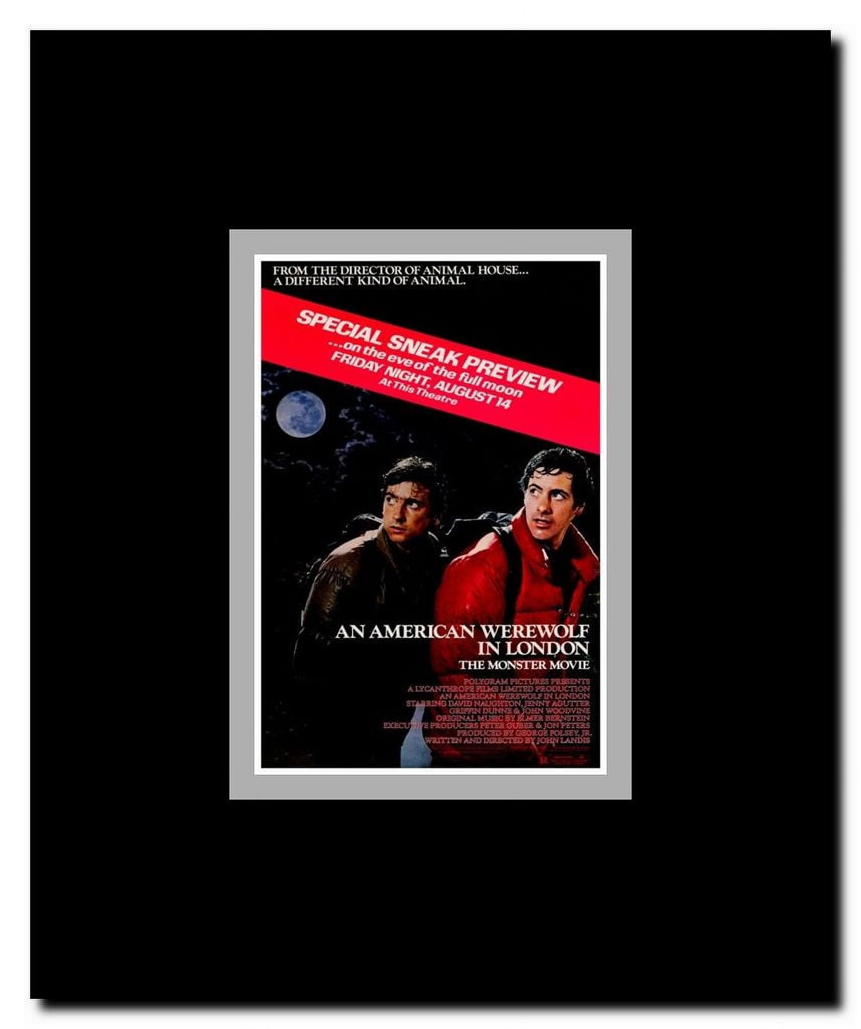 An American Werewolf in London Framed Movie Poster