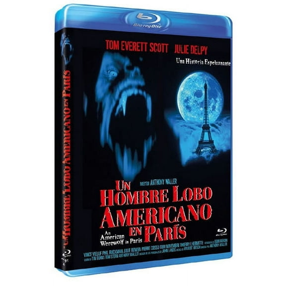 An American Werewolf in Paris (1997) [ Blu-Ray, Reg.A/B/C Import - Spain ]