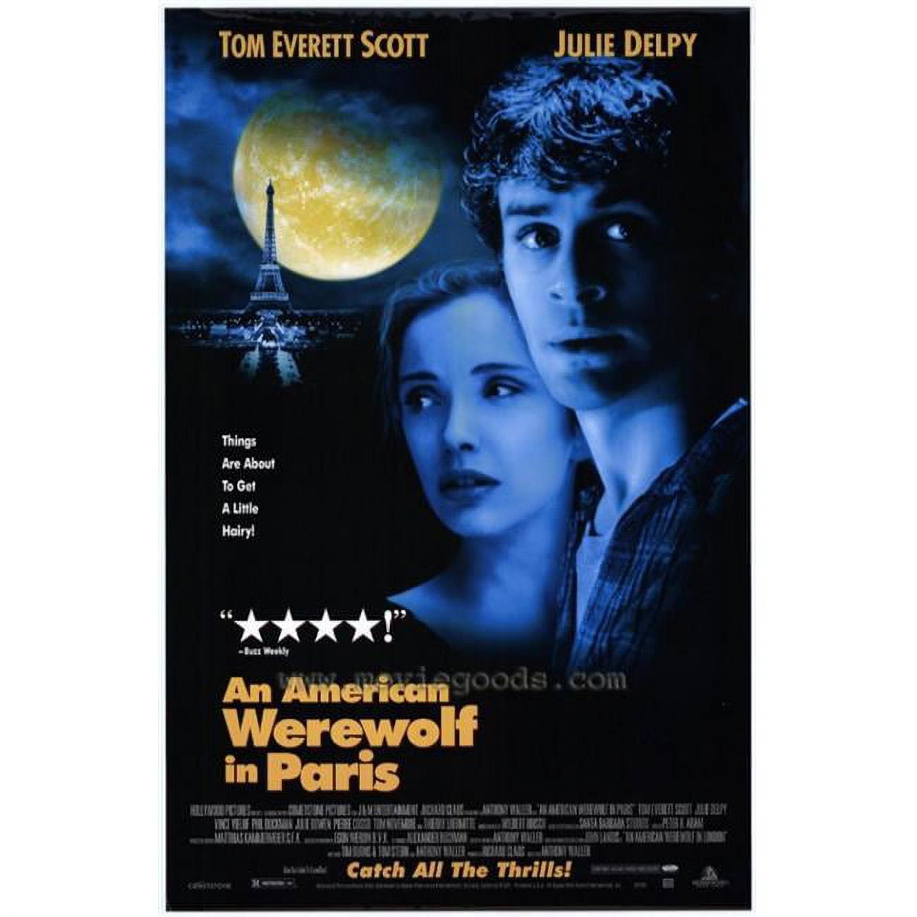An American Werewolf in Paris Movie Poster - 27 x 40 in. - Walmart.com