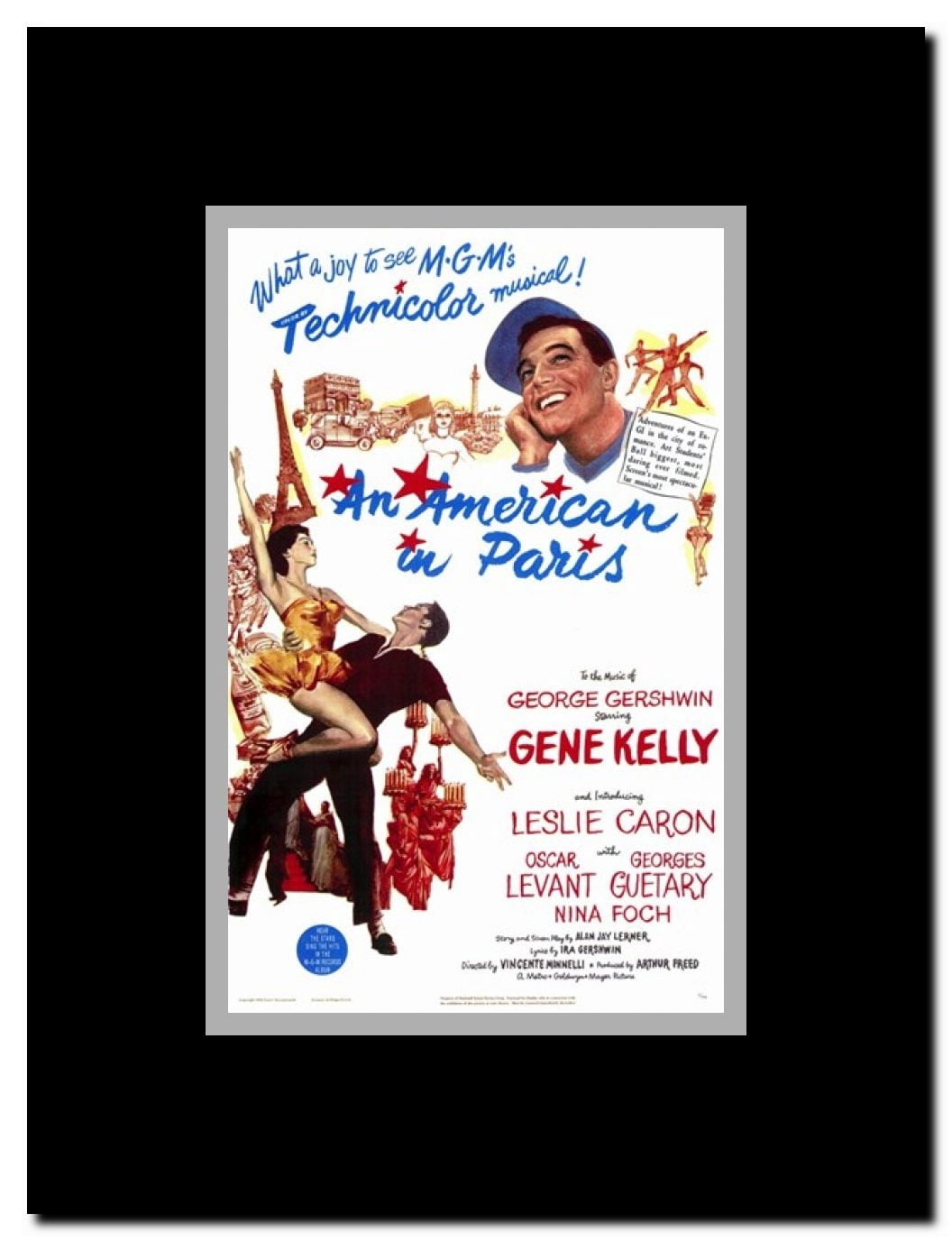 An American in Paris Framed Movie Poster