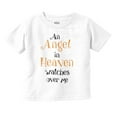 thumbnail image 1 of An Angel In Heaven Watches Over Me Toddler Boy Girl T Shirt Infant Toddler Brisco Brands 12M, 1 of 6