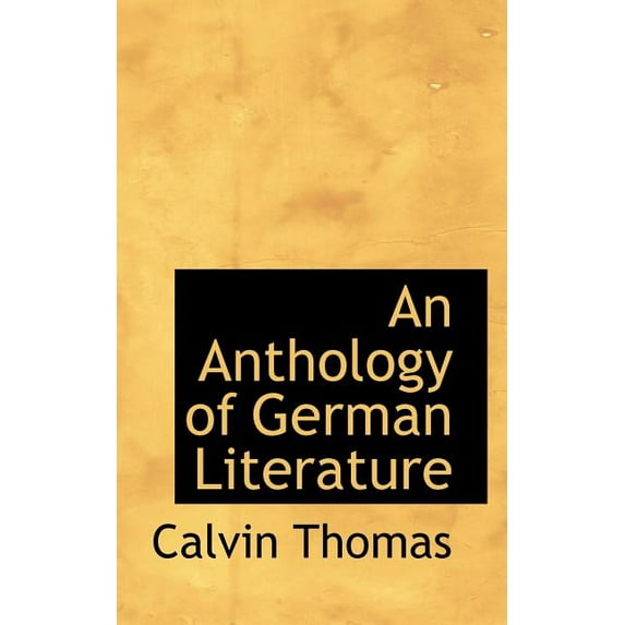 An Anthology of German Literature (Paperback)