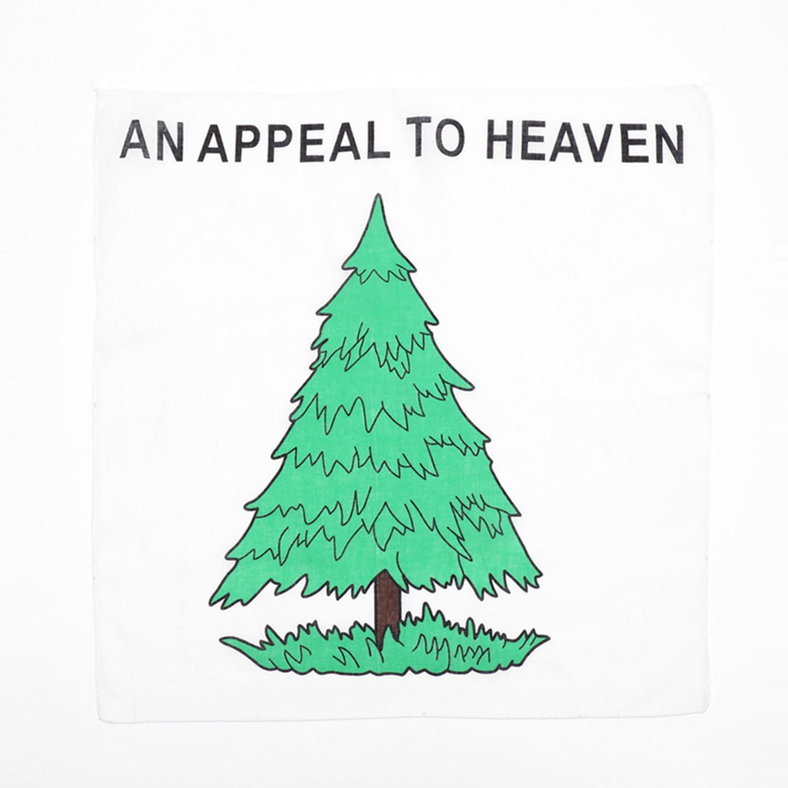 An Appeal to Heaven Handkerchief Head Scarf, 20.87" Square Handkerchief