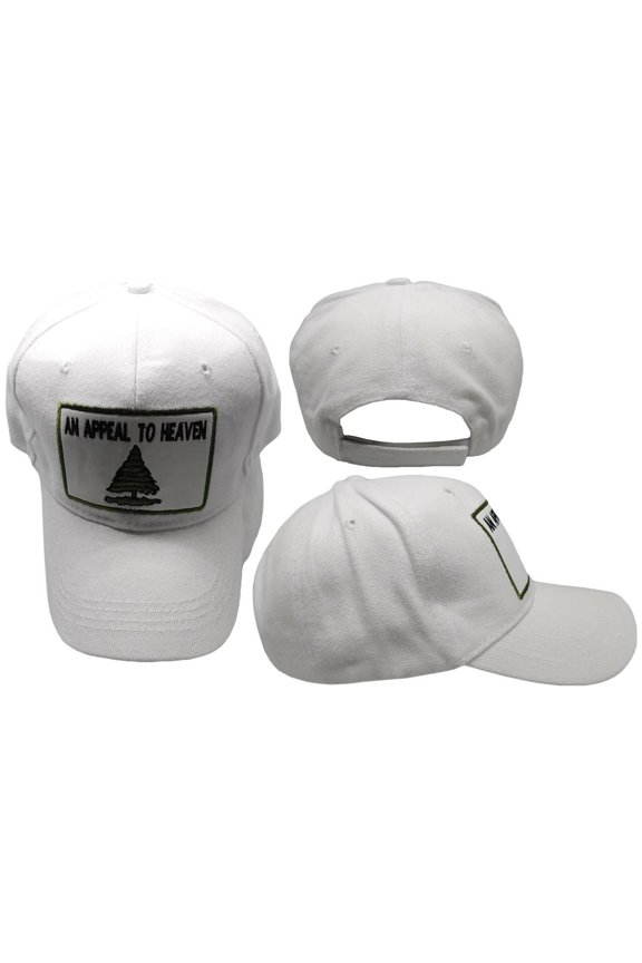 An Appeal To Heaven Washington Cruiser's White Adjustable Embroidered Cap Hat
