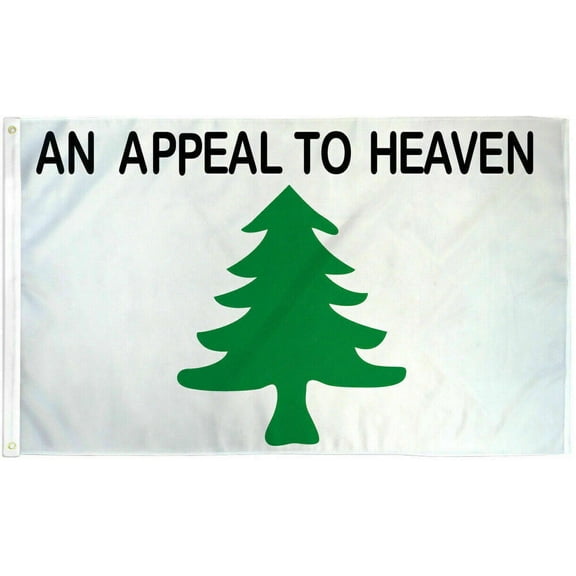 An Appeal to Heaven Flag 2X3 Pine Tree Flag Liberty Tree Flag USA 100D FABRIC