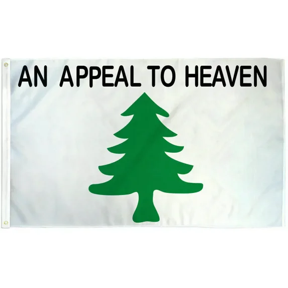 An Appeal to Heaven Flag 3x5 Pine Tree Flag Liberty Tree Flag USA 100D FABRIC