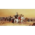 thumbnail image 1 of An Arab Caravan Poster Print by John Frederick Herring (24 x 48), 1 of 1