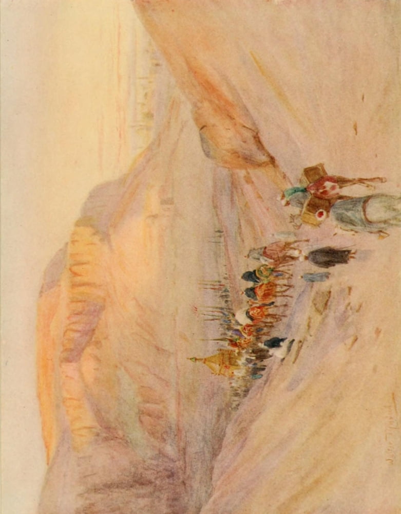 An Artist in Egypt 1912 Return of the holy carpet Canvas Art - Walter Tyndale (24 x 36)