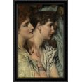 thumbnail image 1 of An Audience 26x40 Large Black Ornate Wood Framed Canvas Art by Sir Lawrence Alma Tadema, 1 of 2