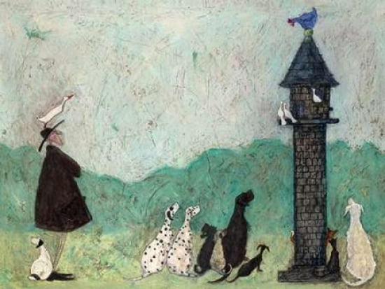 An Audience with Sweetheart Canvas Art - Sam Toft (18 x 24)