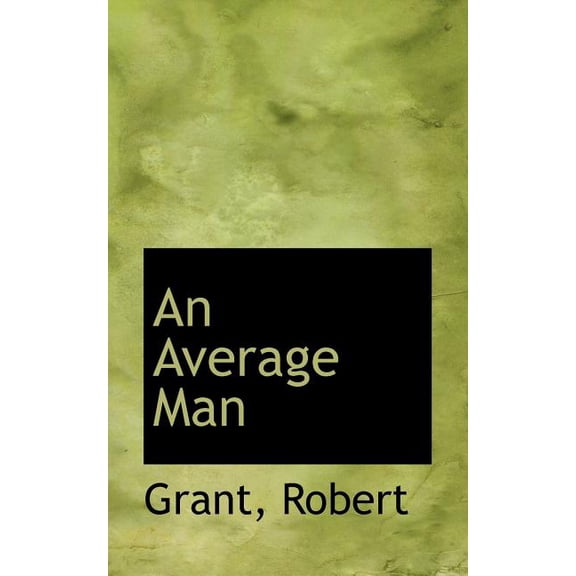 An Average Man (Paperback)