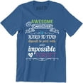 thumbnail image 1 of An Awesome Caregiver Is Hard To Find Impossible To Forget Men's T-Shirt, 1 of 4