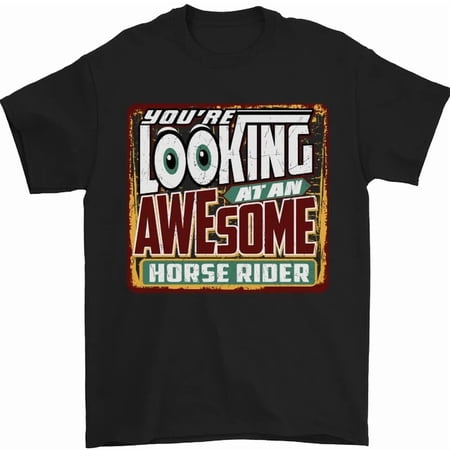 An Awesome Horse Rider Riding Equestrian T-Shirt