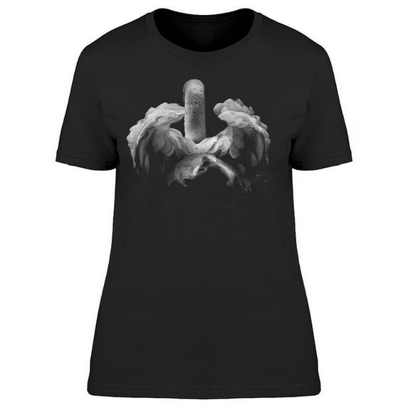An Awesome Swan Portrait T-Shirt Women -Image by Shutterstock, Female Small
