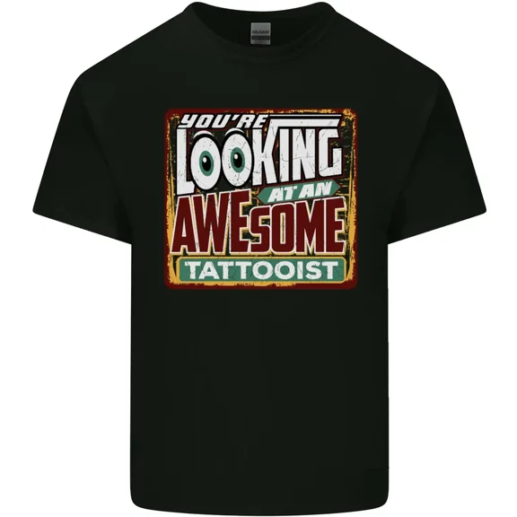An Awesome Tattooist Legend Professional Studio Creative Cotton Shirt,for unisex up to 5XL